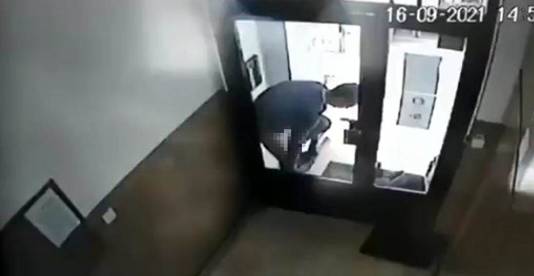 vršenje nužde, ulaz zgrade (2)