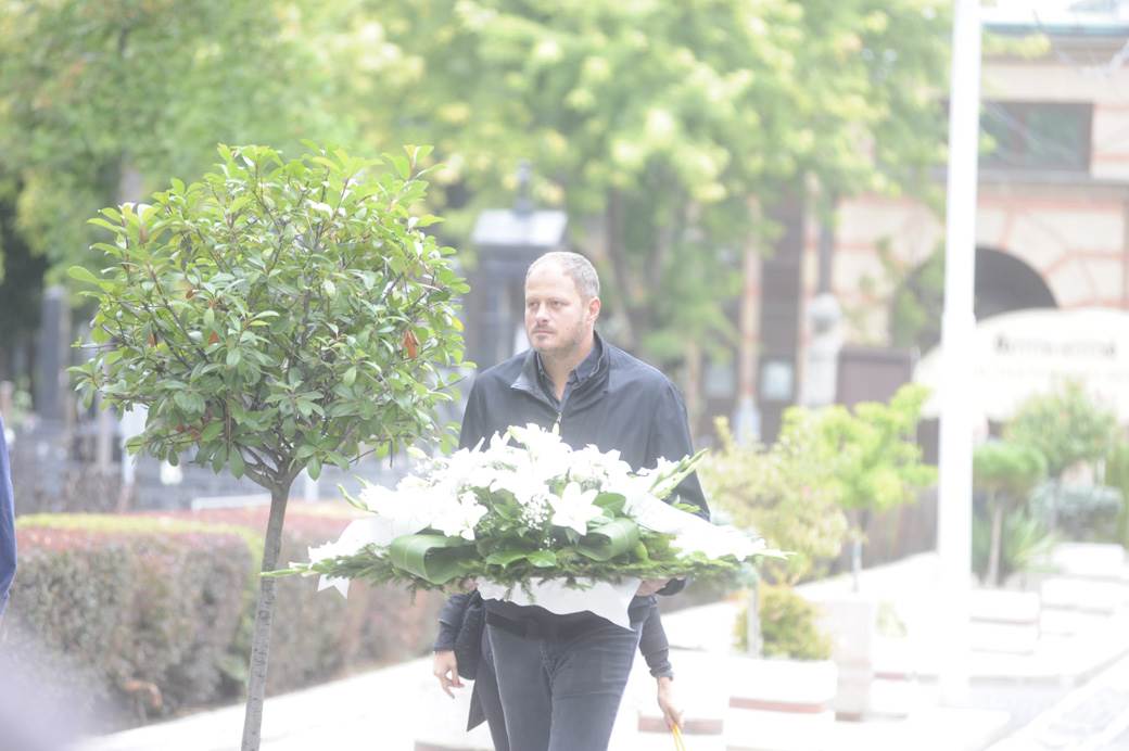 Željko Obradović na sahrani Dude Ivkovića