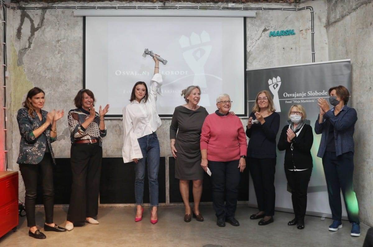 Milena Radulović, osvajanje slobode, nagrada (5)