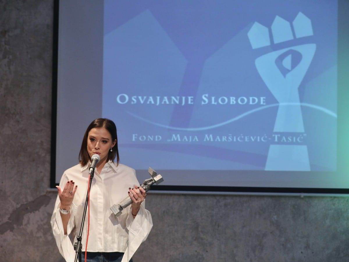 Milena Radulović, osvajanje slobode, nagrada (12)