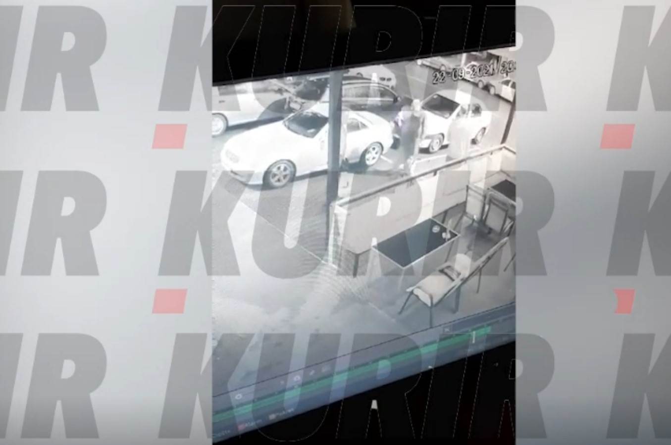 Snimak napada na radnika BIA zbog parkinga (8)