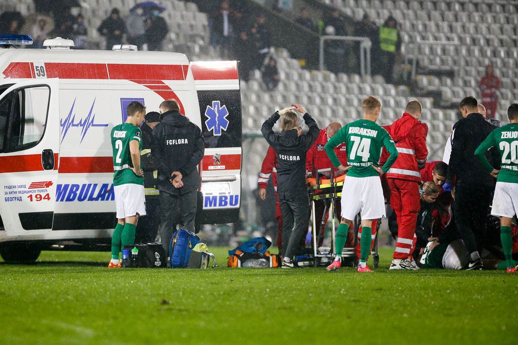 Igrač Flore pao protiv Partizana