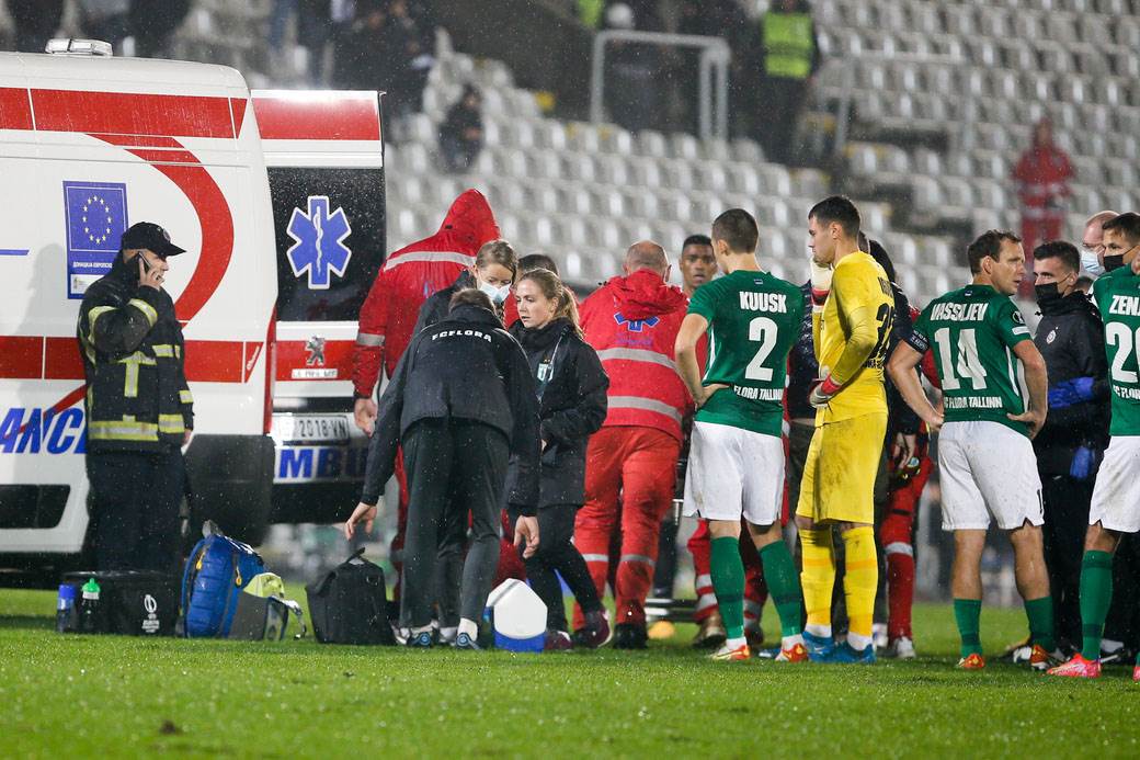 Igrač Flore pao protiv Partizana