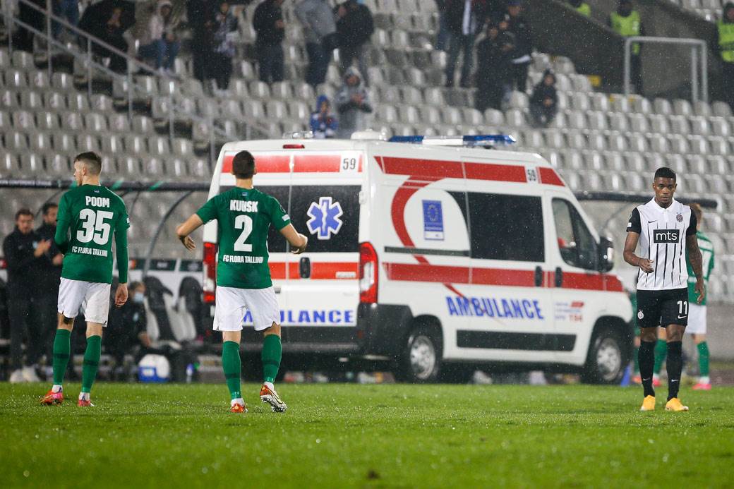 Igrač Flore pao protiv Partizana