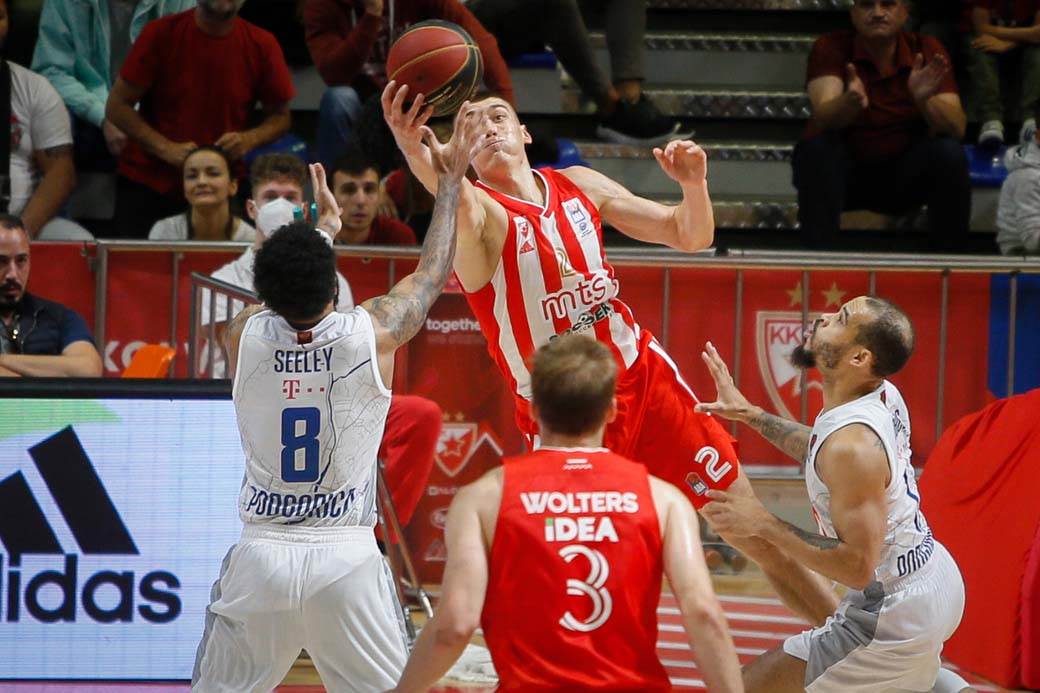 Luka Mitrović heroj pobede na Zvezda Budućnost