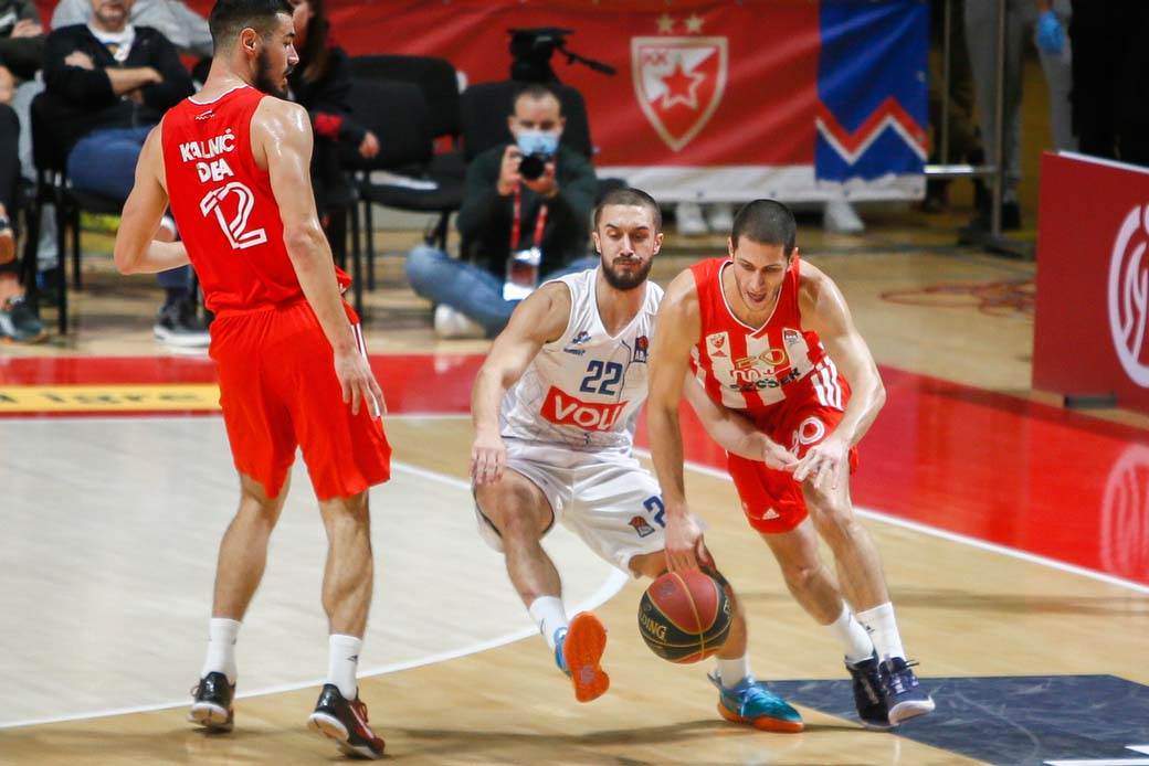 Luka Mitrović heroj pobede na Zvezda Budućnost