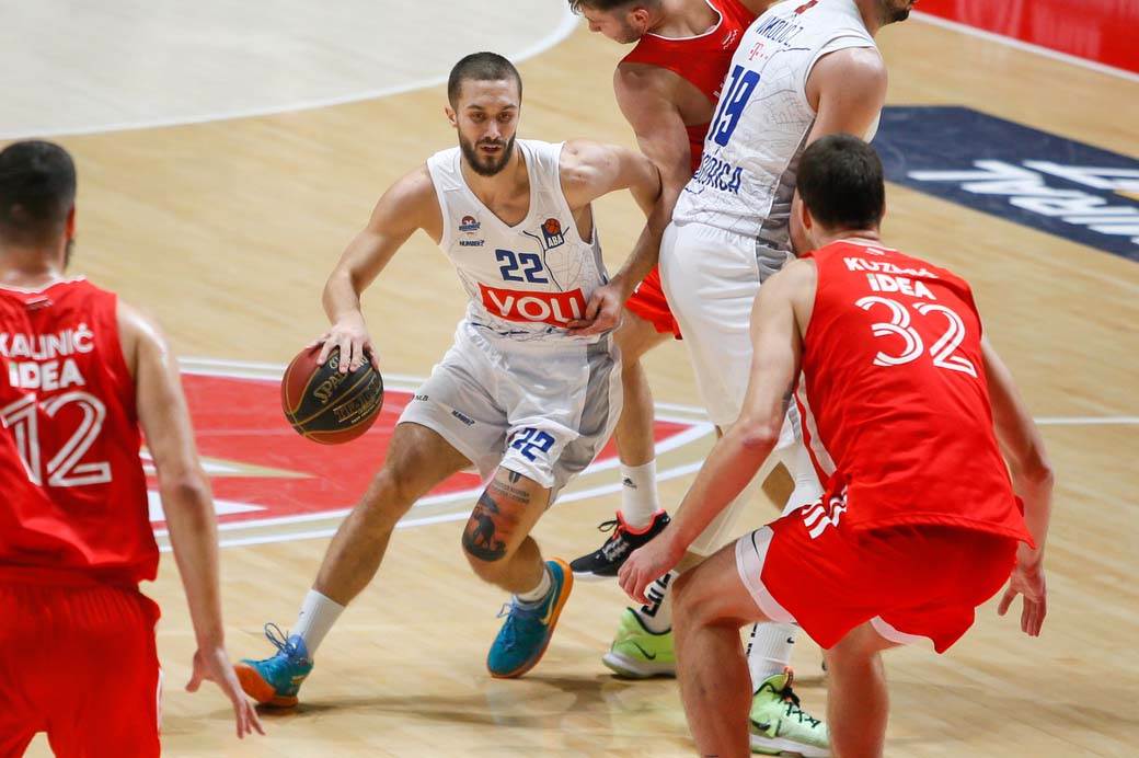 Luka Mitrović heroj pobede na Zvezda Budućnost