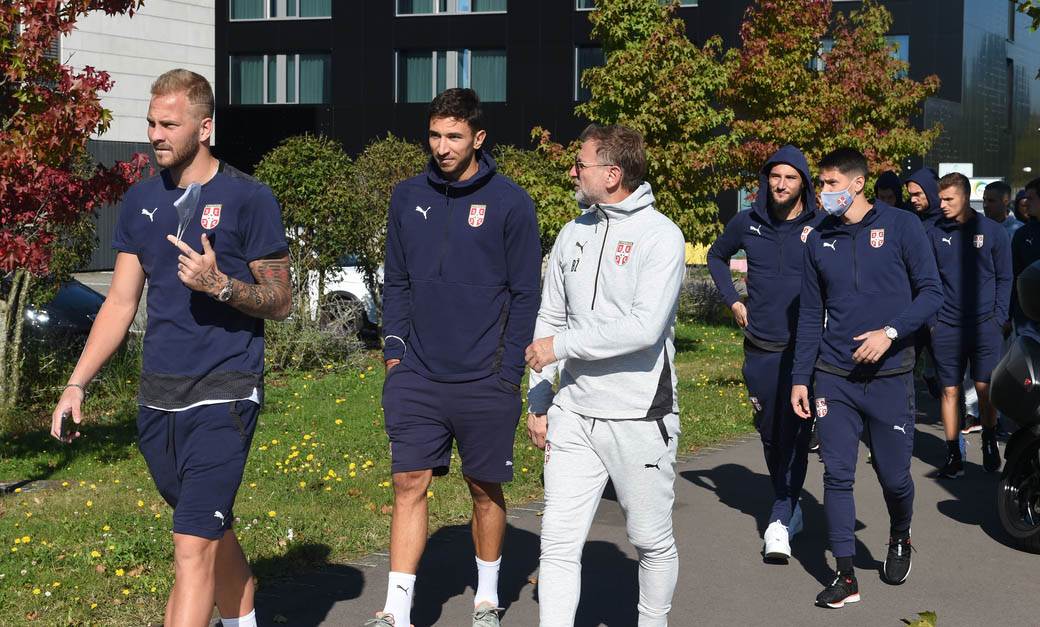 Dušan Tadić pred meč sa Luksemburgom