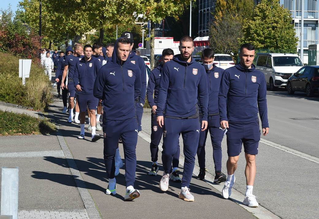 Dušan Tadić pred meč sa Luksemburgom