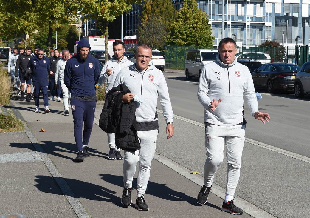 Dušan Tadić pred meč sa Luksemburgom