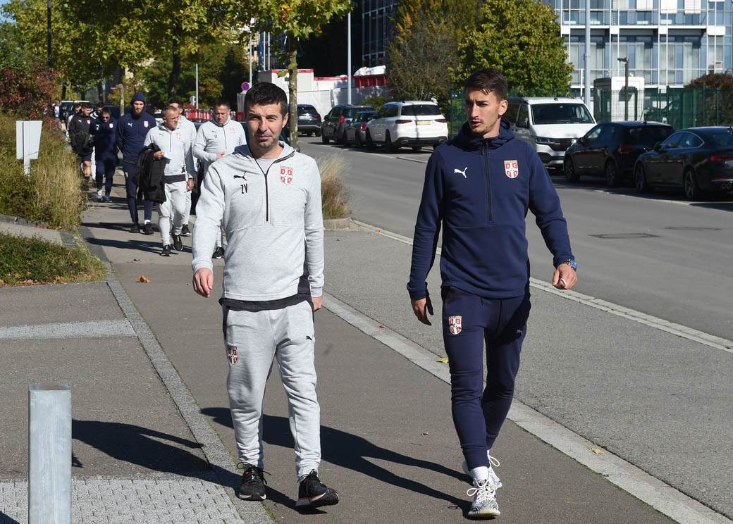 Dušan Tadić pred meč sa Luksemburgom