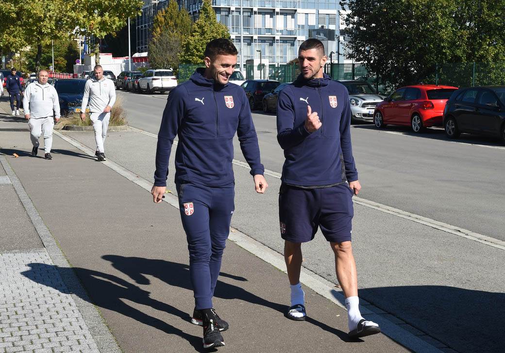 Dušan Tadić pred meč sa Luksemburgom