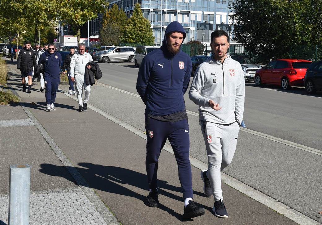 Dušan Tadić pred meč sa Luksemburgom