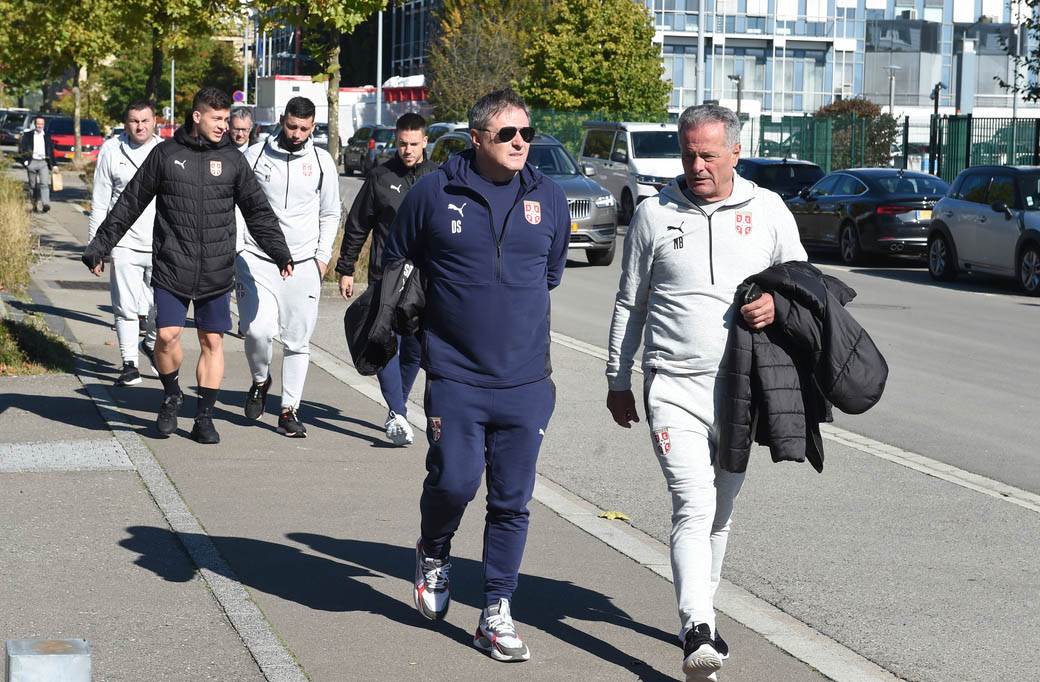 Dušan Tadić pred meč sa Luksemburgom