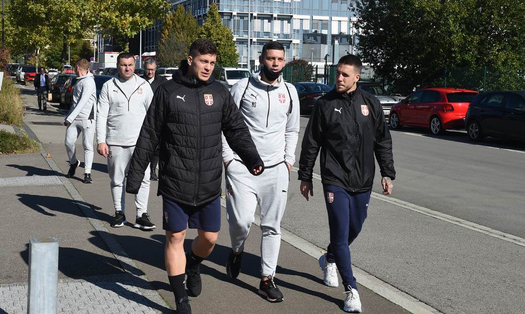 Dušan Tadić pred meč sa Luksemburgom