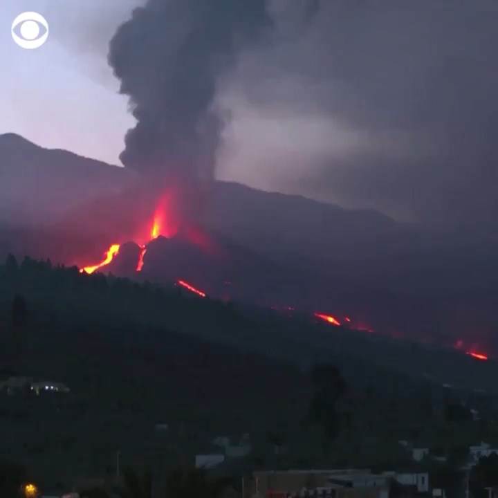 La Palma, Vulkan, Erupcija, Lava, reka lave (8)