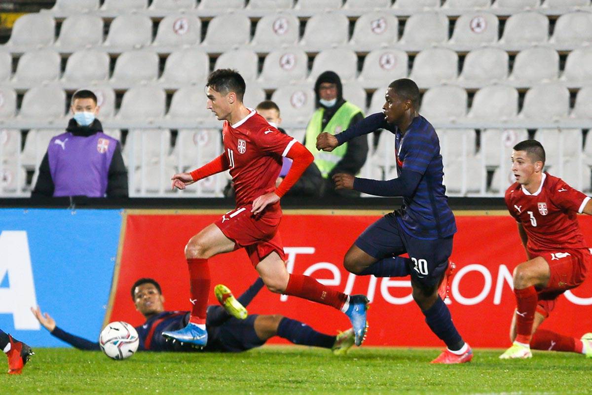 Srbija, Francuska, U21, Fudbal (7)