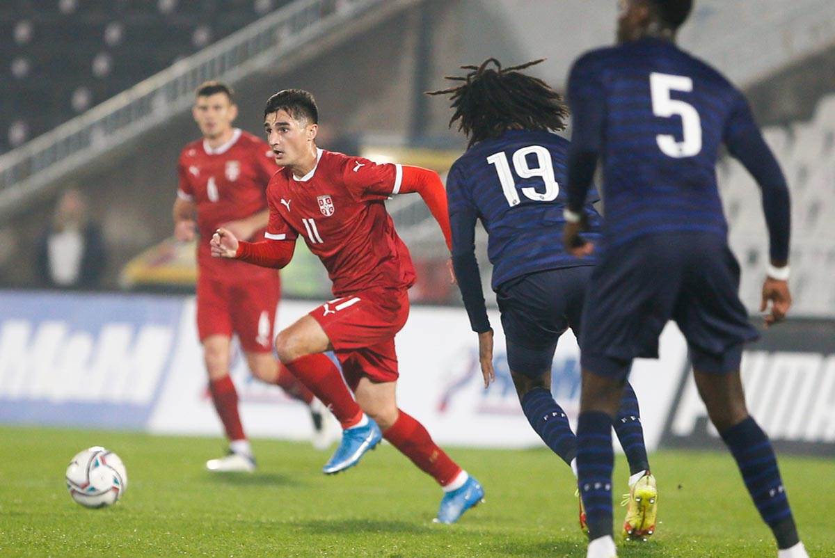 Srbija, Francuska, U21, Fudbal (8)