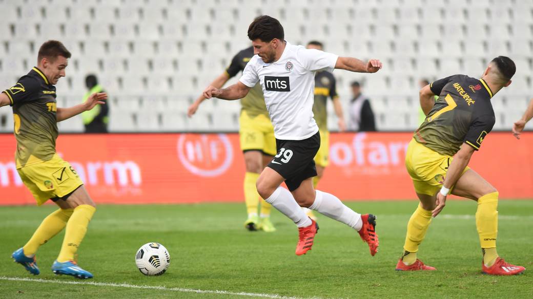 Marko Živković dao prvi gol za Partizan