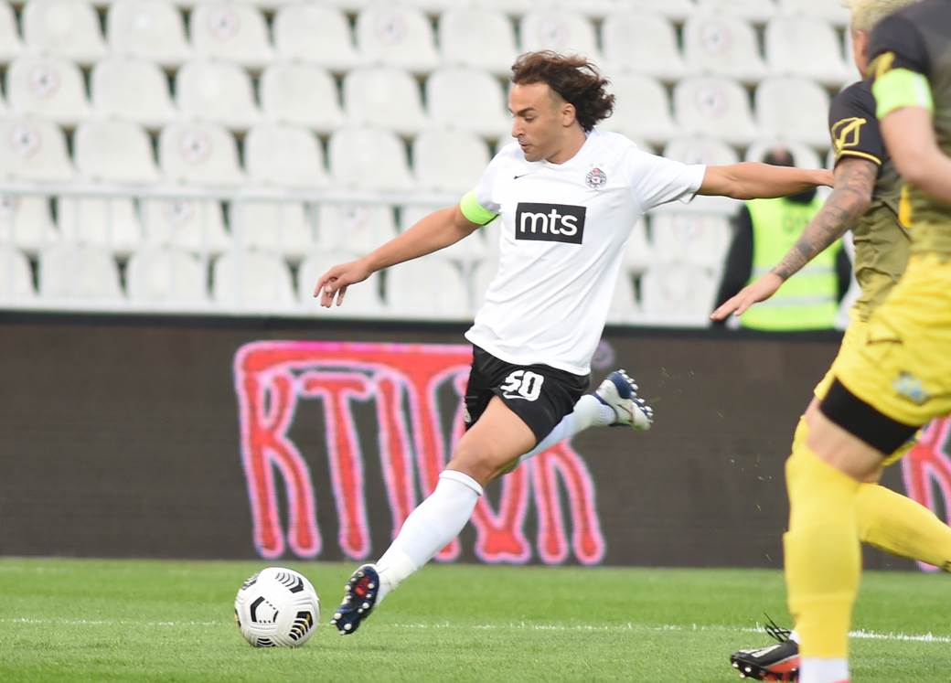 Marko Živković dao prvi gol za Partizan