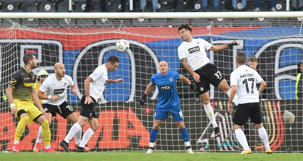 Marko Živković dao prvi gol za Partizan