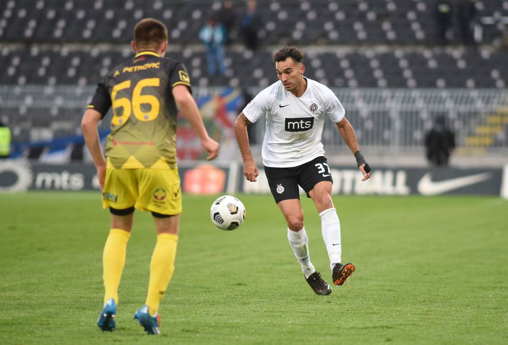 Marko Živković dao prvi gol za Partizan