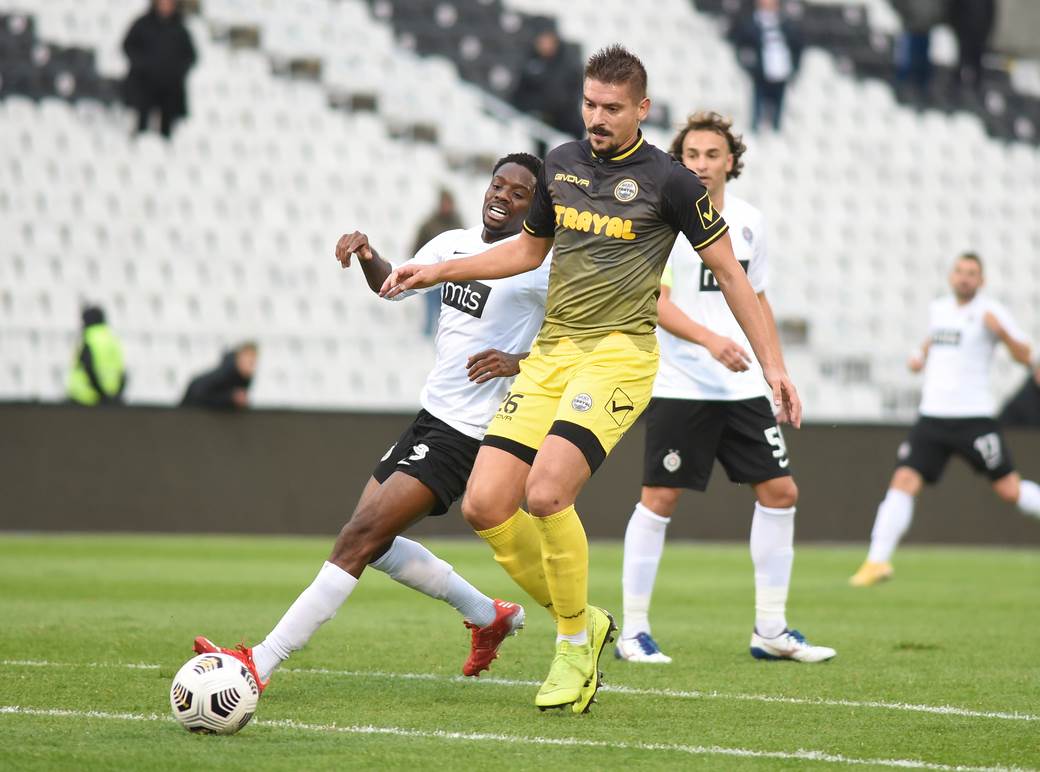 Marko Živković dao prvi gol za Partizan