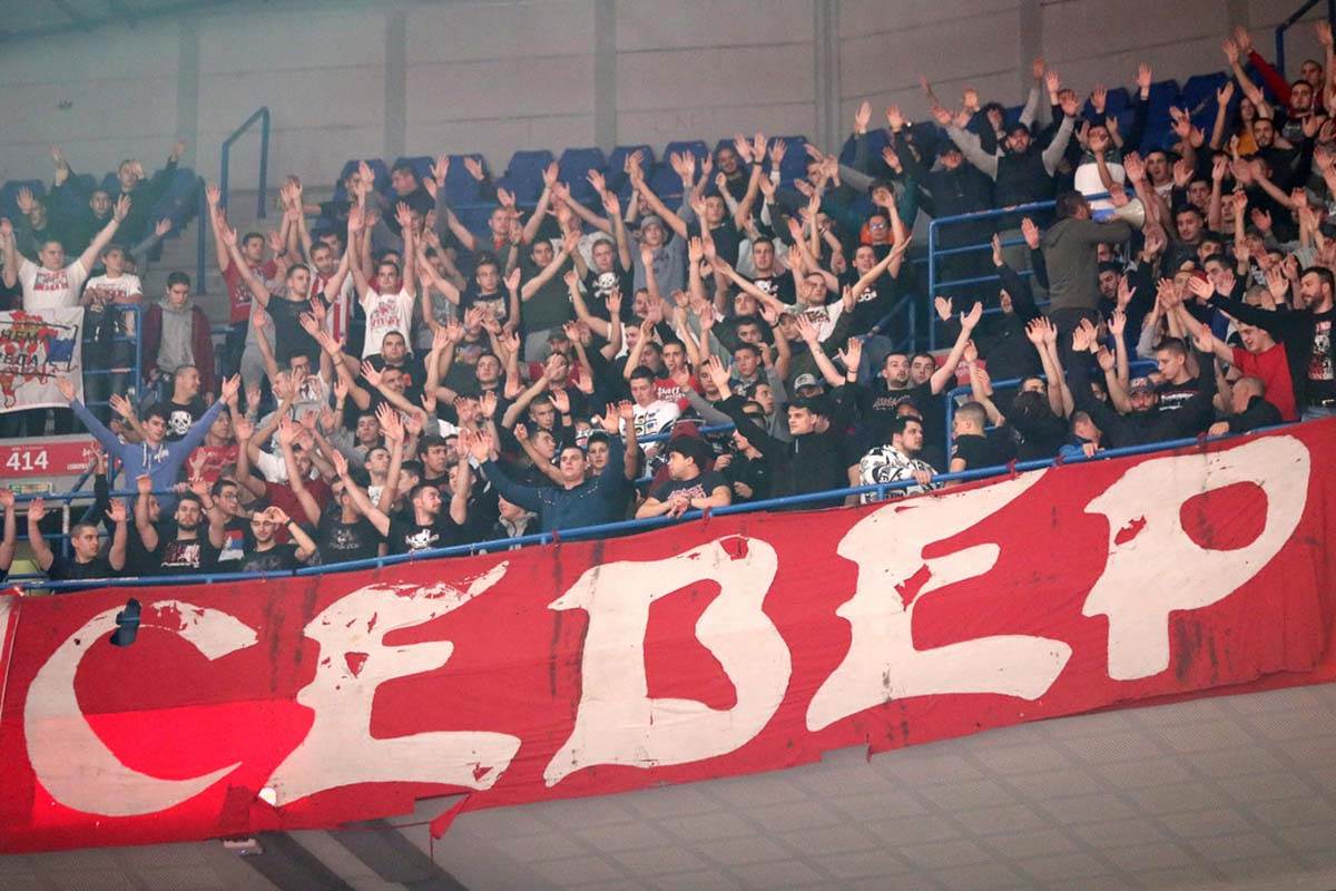 Ognjen Dobrić i Marko Simonović posle Žalgirisa