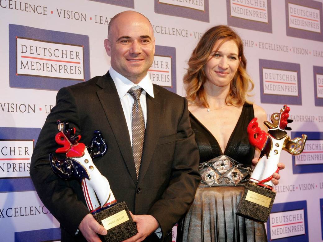 Andre Agasi i Štefi Graf