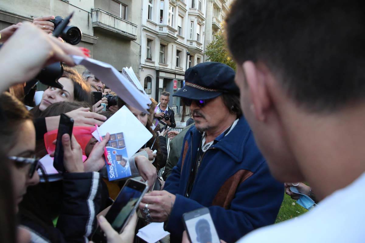 Džoni Dep, Beograd (5)