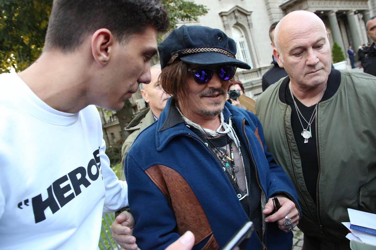 Džoni Dep, Beograd (8)