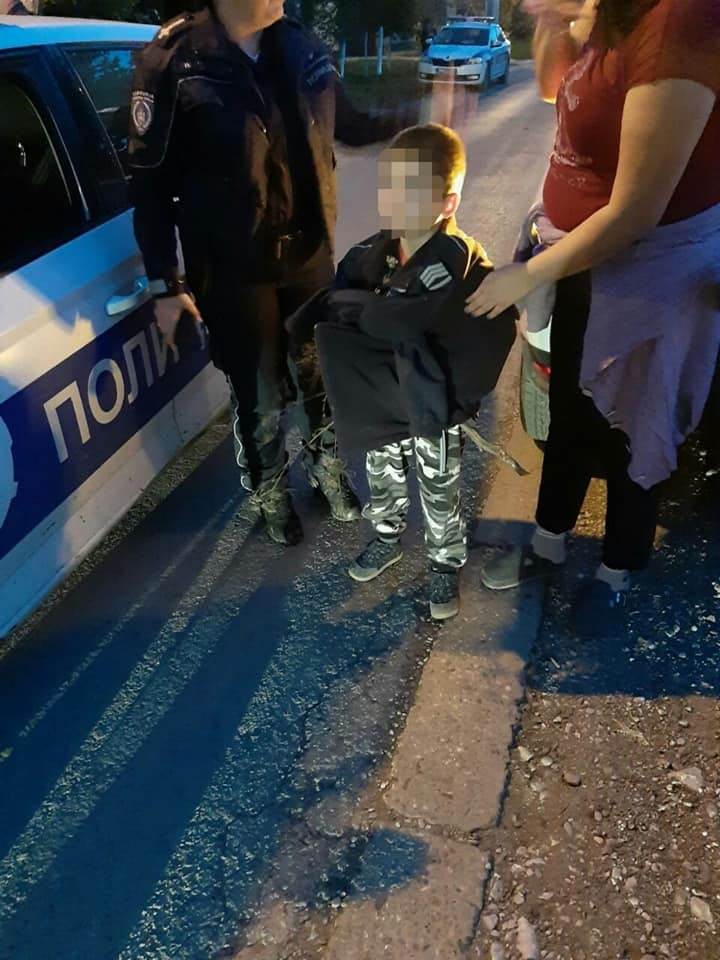 petkogodišnji dečak mup