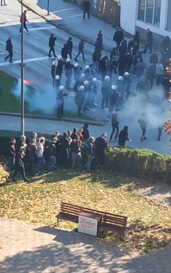 okršaj navijača zvezda rad 5