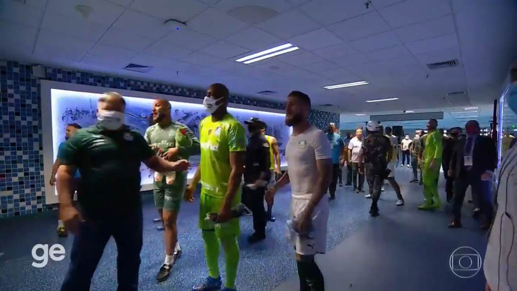 navijači gremija prave haos 1