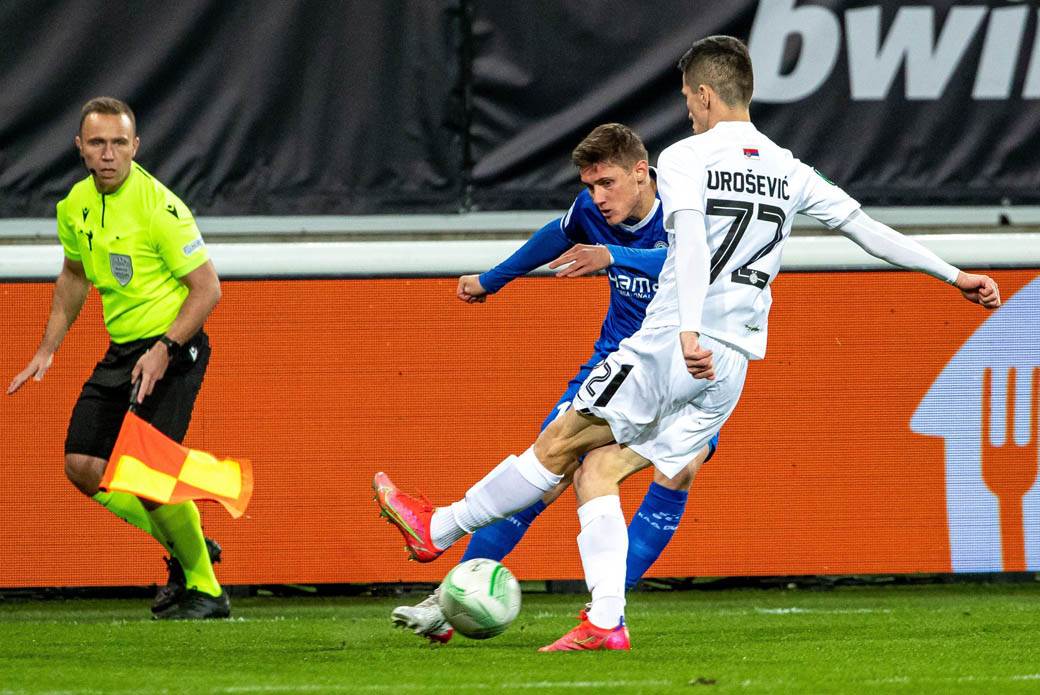 Nemanja Miletić posle Gent Partizan