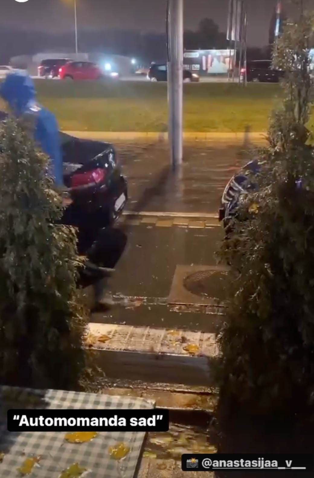 Kiša napravila haos na ulicama Beograda