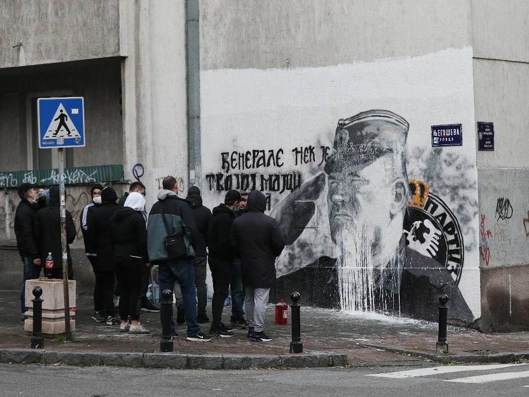 Đorđo Žujović o čišćenju murala