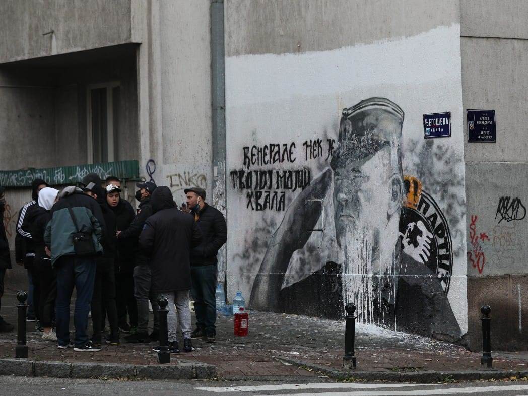 Đorđo Žujović o čišćenju murala