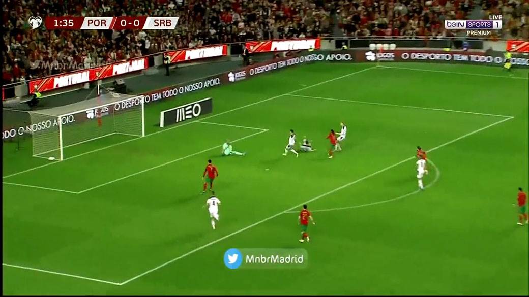 Gol Portugala protiv Srbije