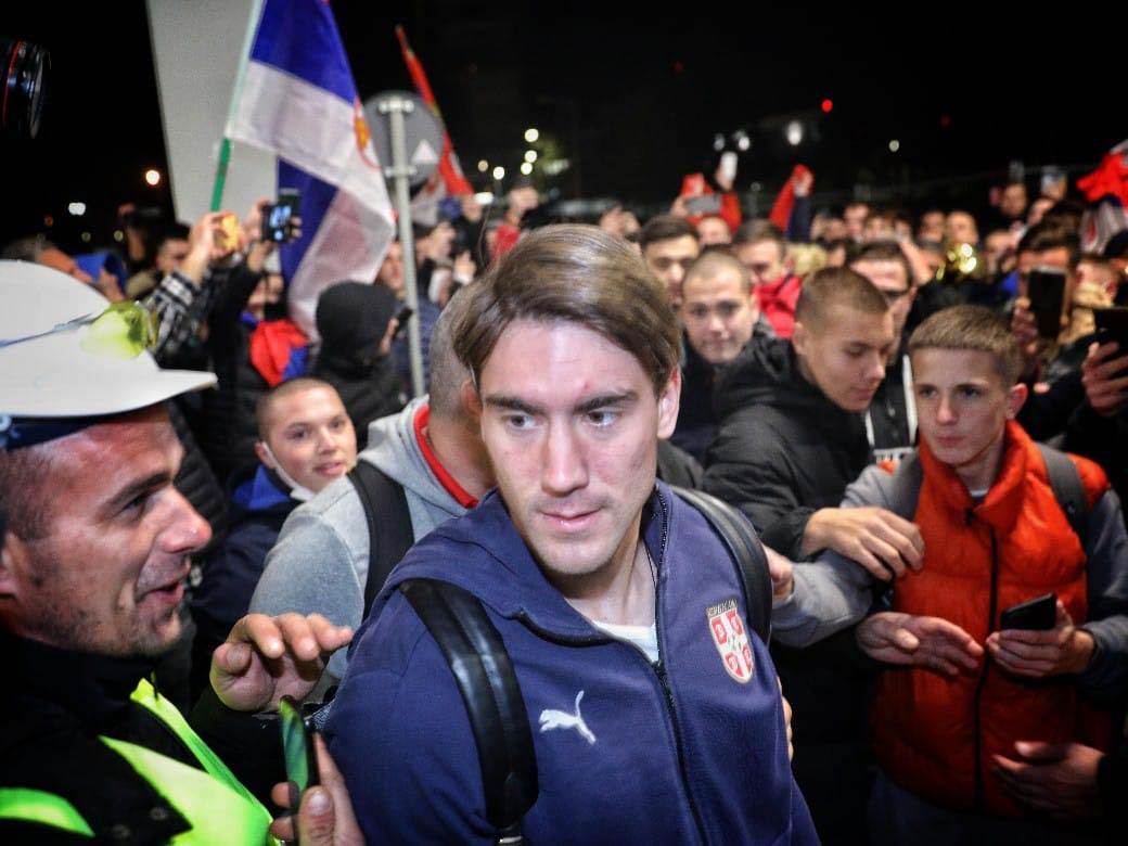 Dušan Vlahović, Doček Reprezenzacije (4).jpg