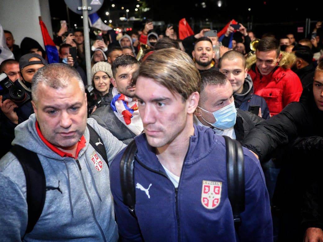 Dušan Vlahović, Doček Reprezenzacije (6).jpg