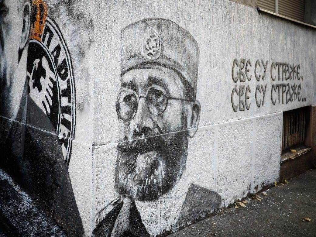 Naslikan mural Draži Mihailoviću