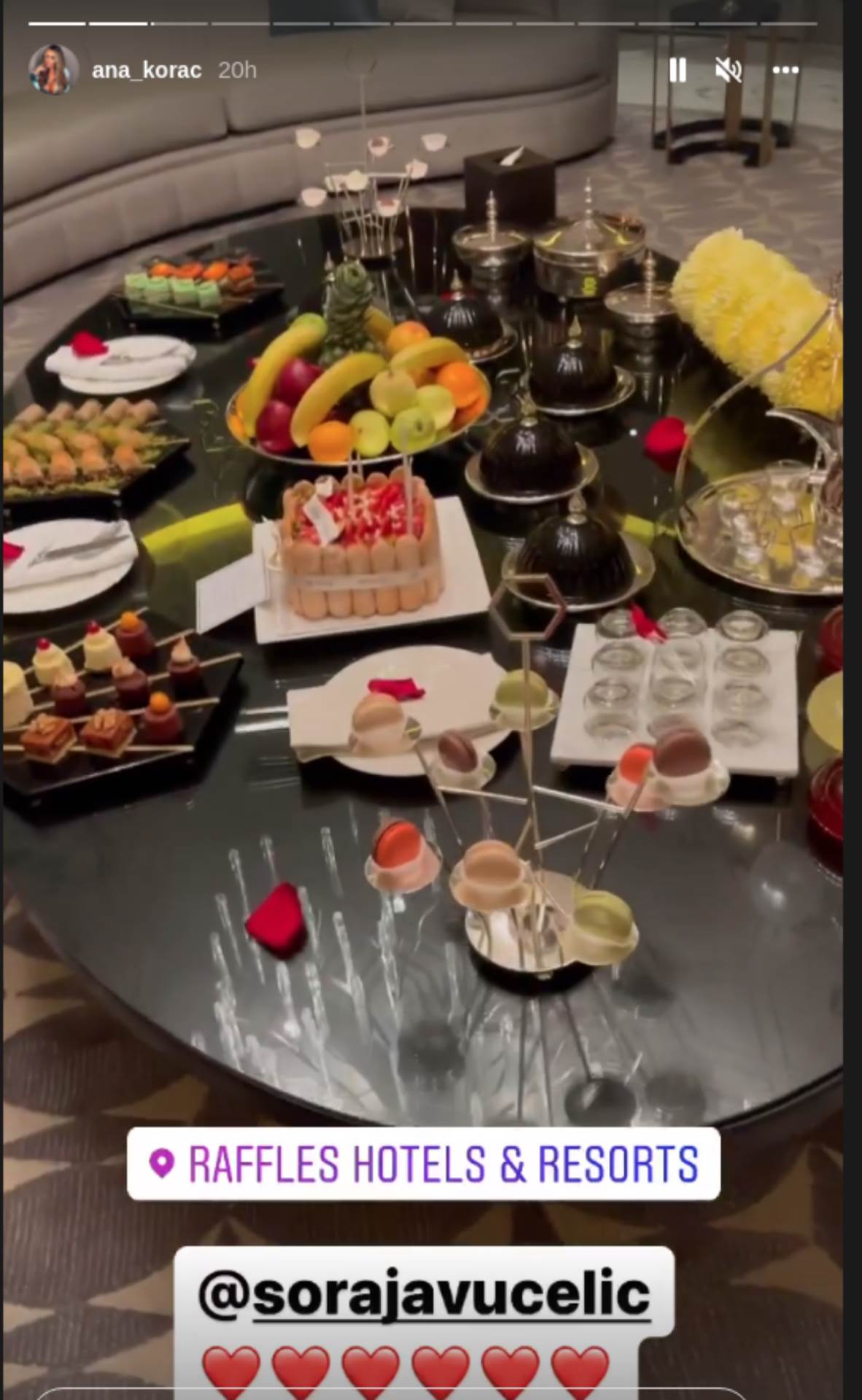 Ana Korać, Soraja, rođendan