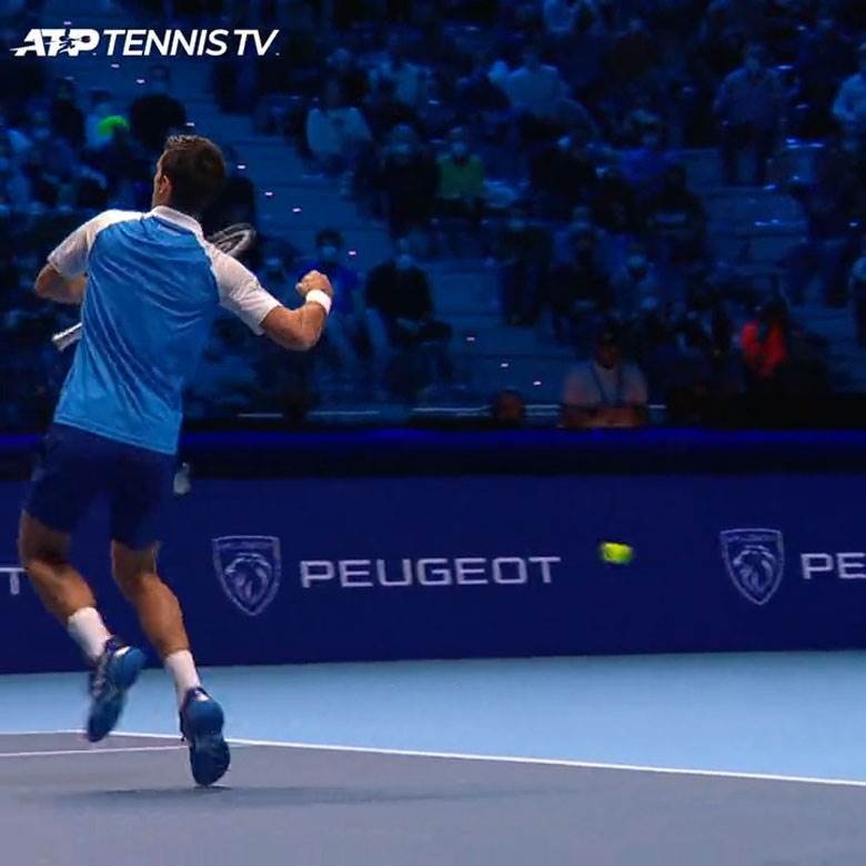 Novak Đoković najbolji potez na Završnom mastersu