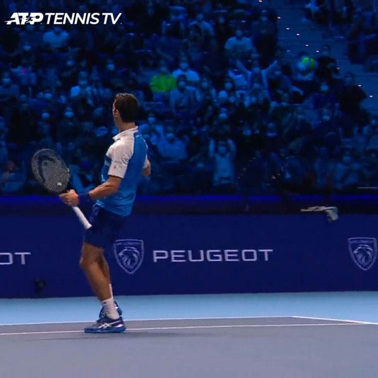 Novak Đoković najbolji potez na Završnom mastersu