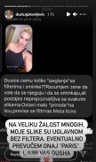 dusica jakovljevic prozivke zbog filtera