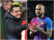 Ćavi i Dani Alves Barselona 1