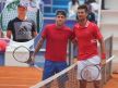 Novak Đoković, Aleks Molčan i Marijan Vajda