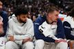 Nikola Jokić i Džamal Marej na klupi Denver Nagetsa