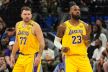 Luka Dončić i Lebron Džejms
